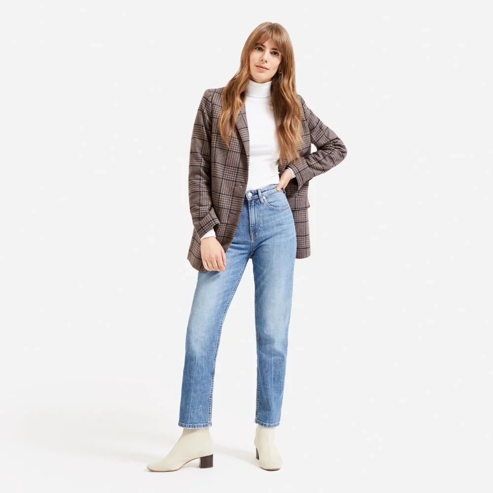 The Super-Straight Jean | Medium Blue Wash | Regular (10)