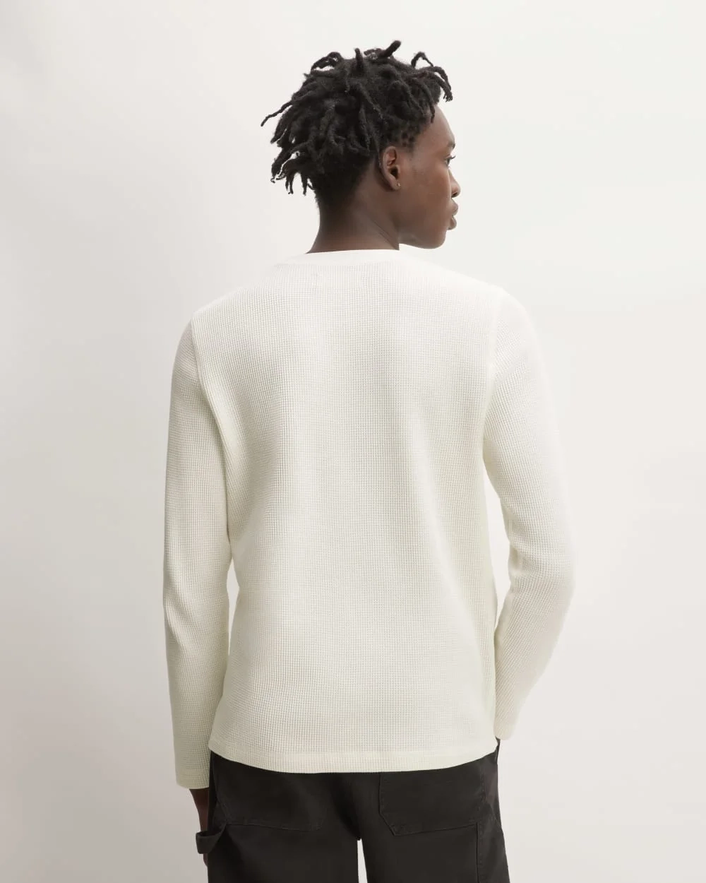 The Waffle Long-Sleeve Crew | Bone (3)