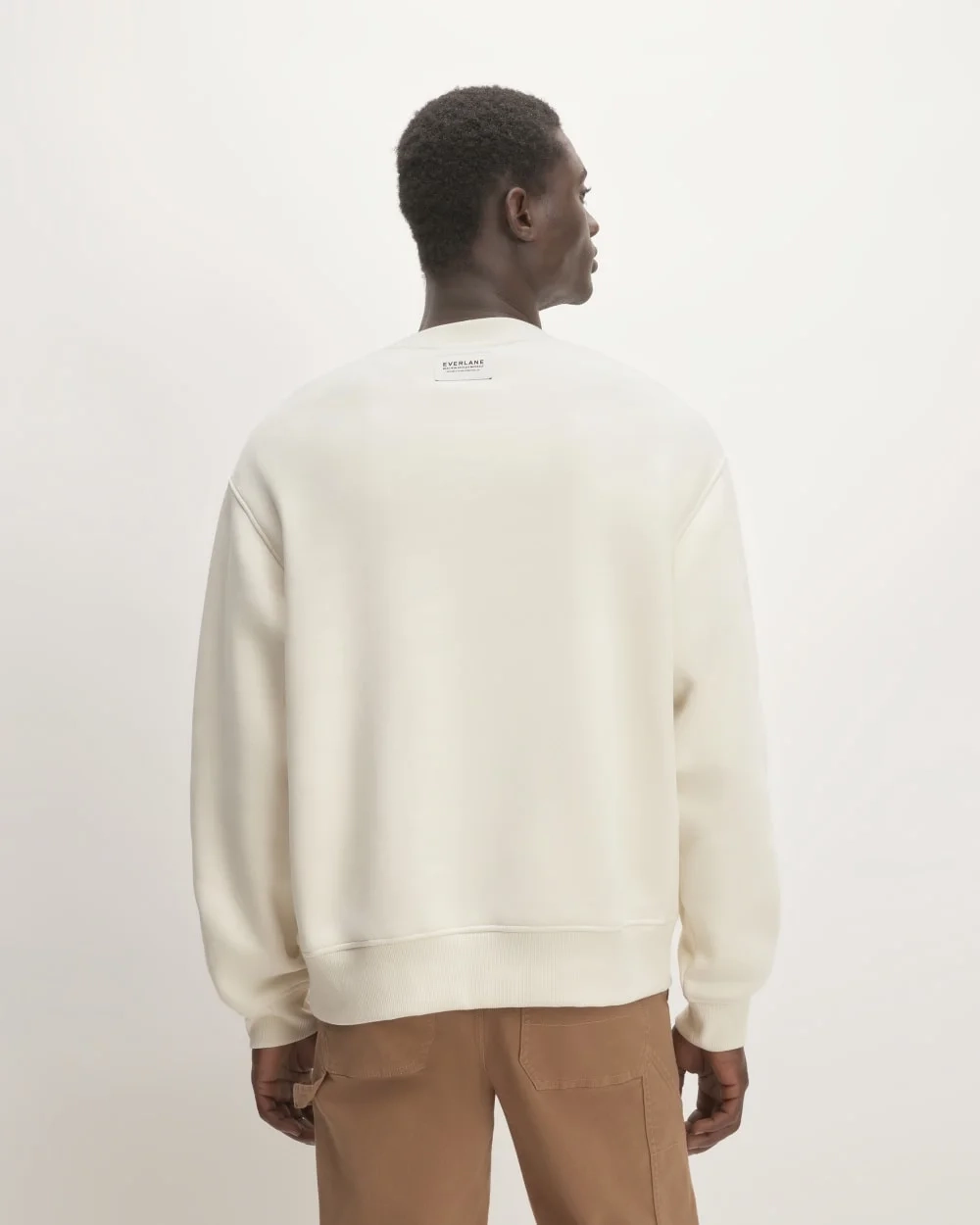 The ReTrack Crewneck Sweatshirt | Bone (4)