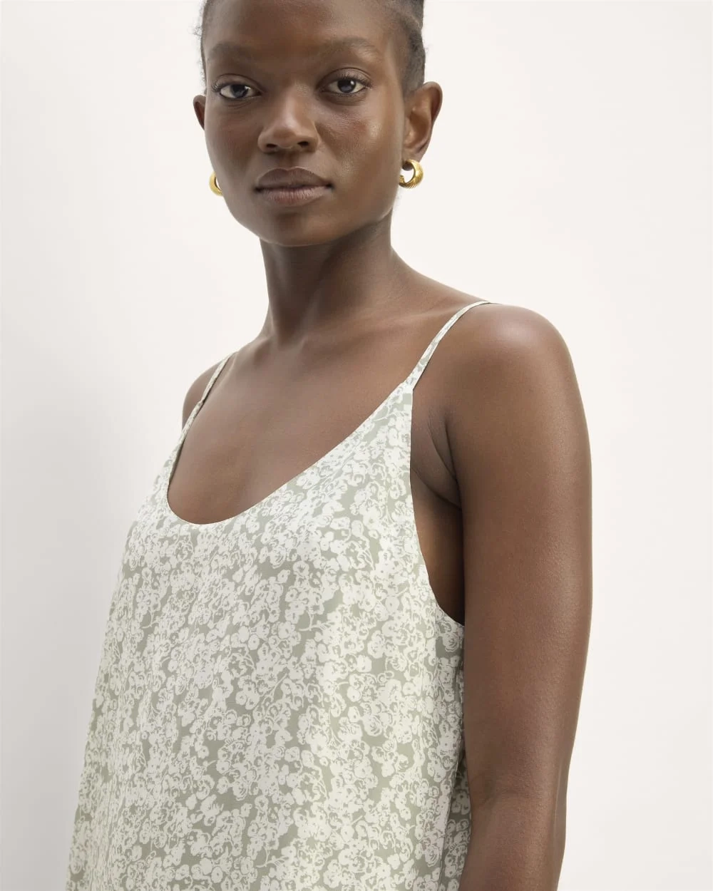 The Summer Slip Dress | Sage Mini Floral (5)