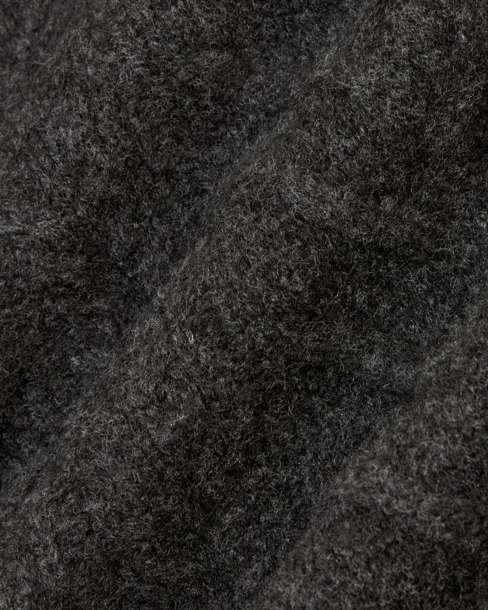 The Felted Merino Cable-Knit Crew | Charcoal (6)