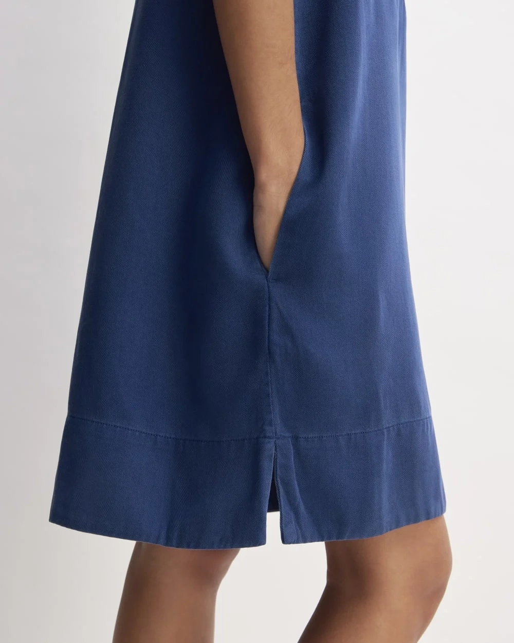 The TENCEL™ Easy Workwear Dress | Bellwether Blue (6)