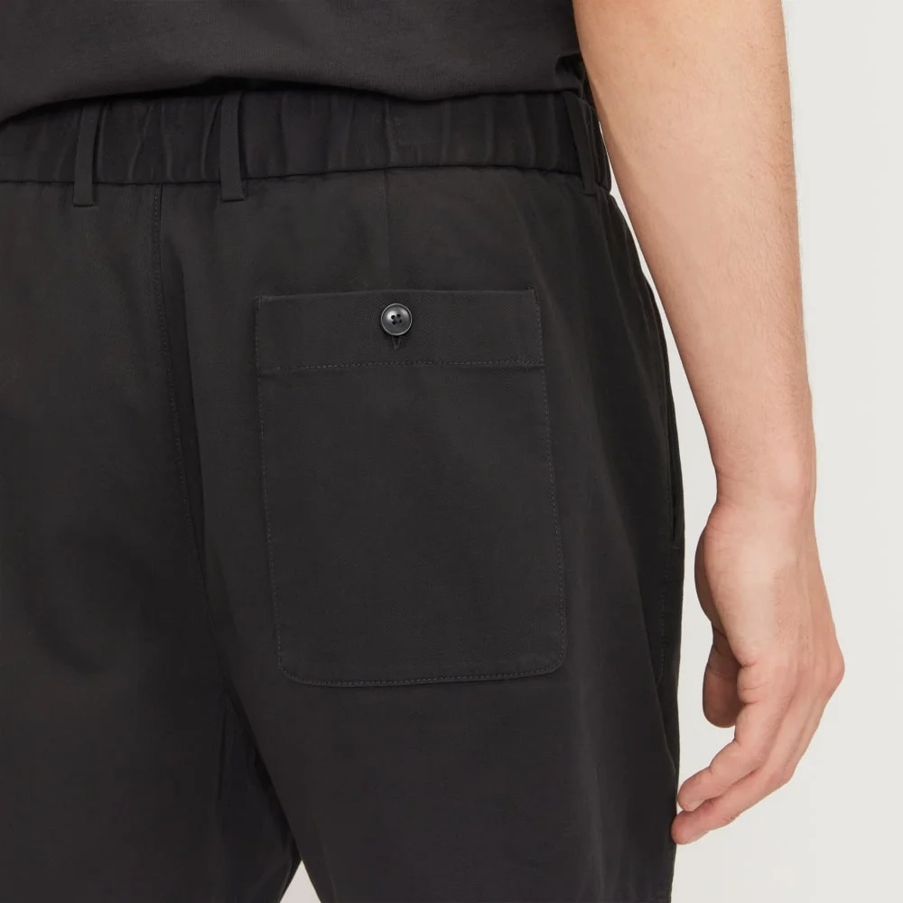 The Pull-On Performance Chino 5" Short | Black (5)