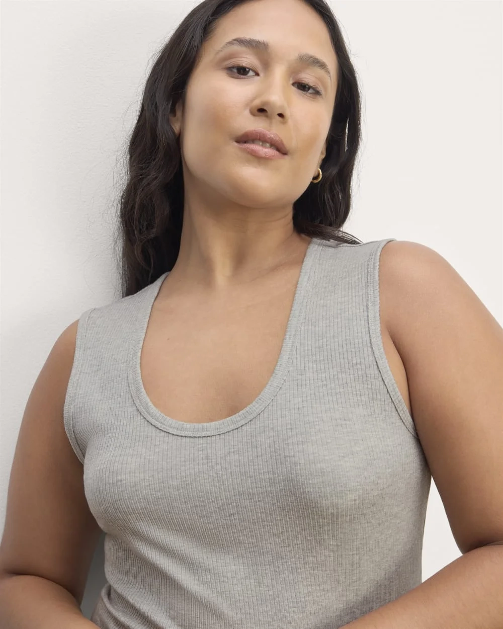The Shimmy Tank | Heathered Grey (2)