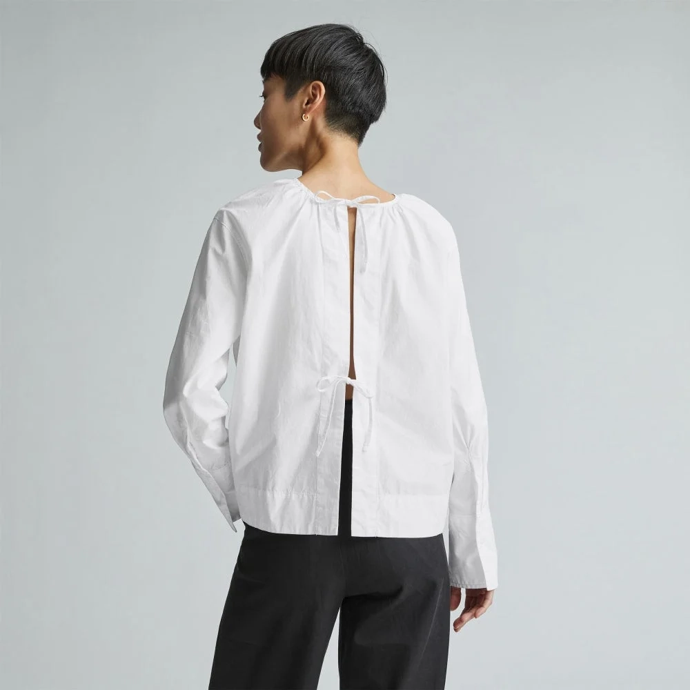 The Poplin Breeze Shirt | White (4)