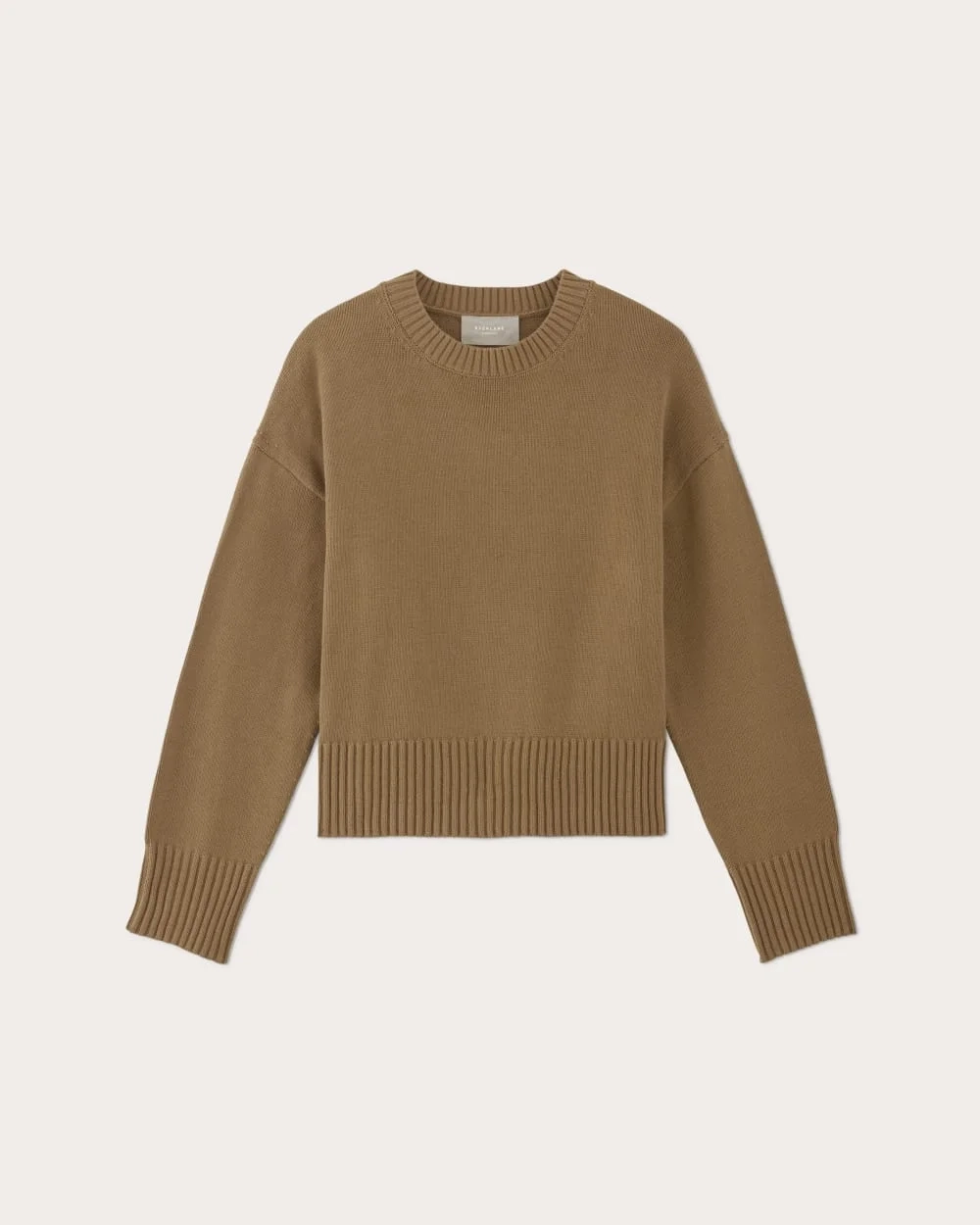 The Boxy Sweater in Everyday Cotton | Toasted Coconut (6)