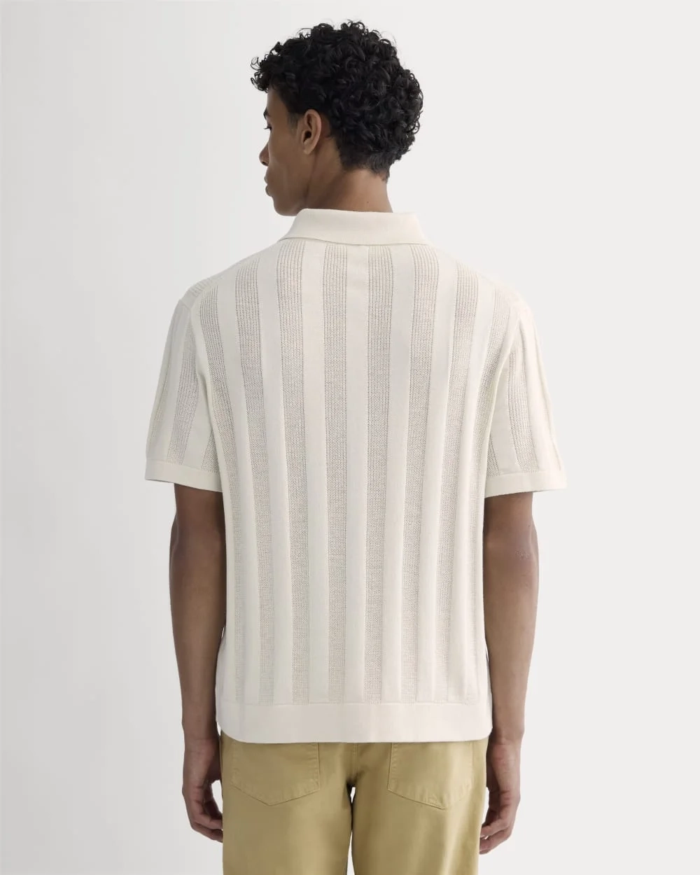 The No-Sweat Ribbed Polo | Birch (6)