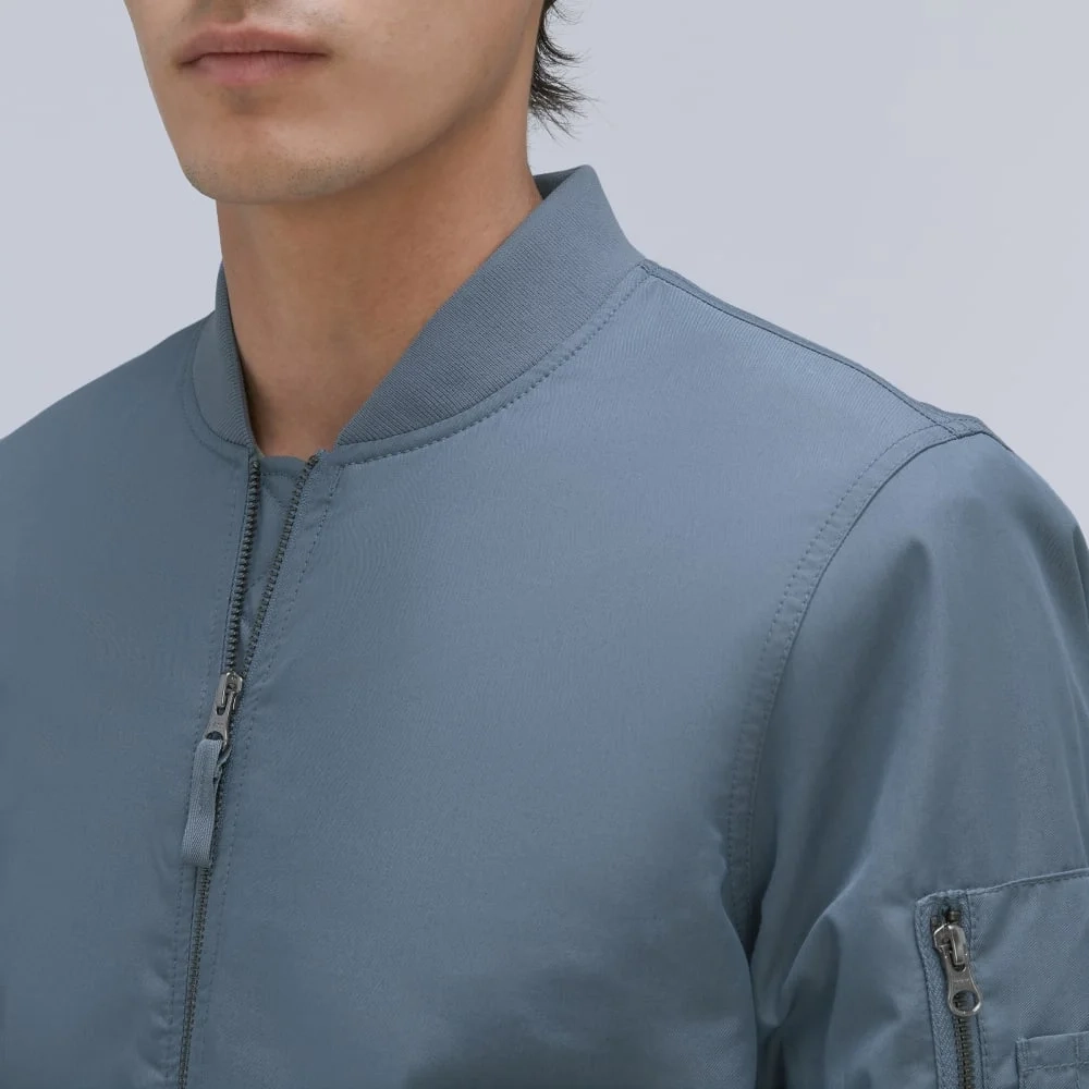 The Bomber Jacket | Uniform | Faded Blue (6)