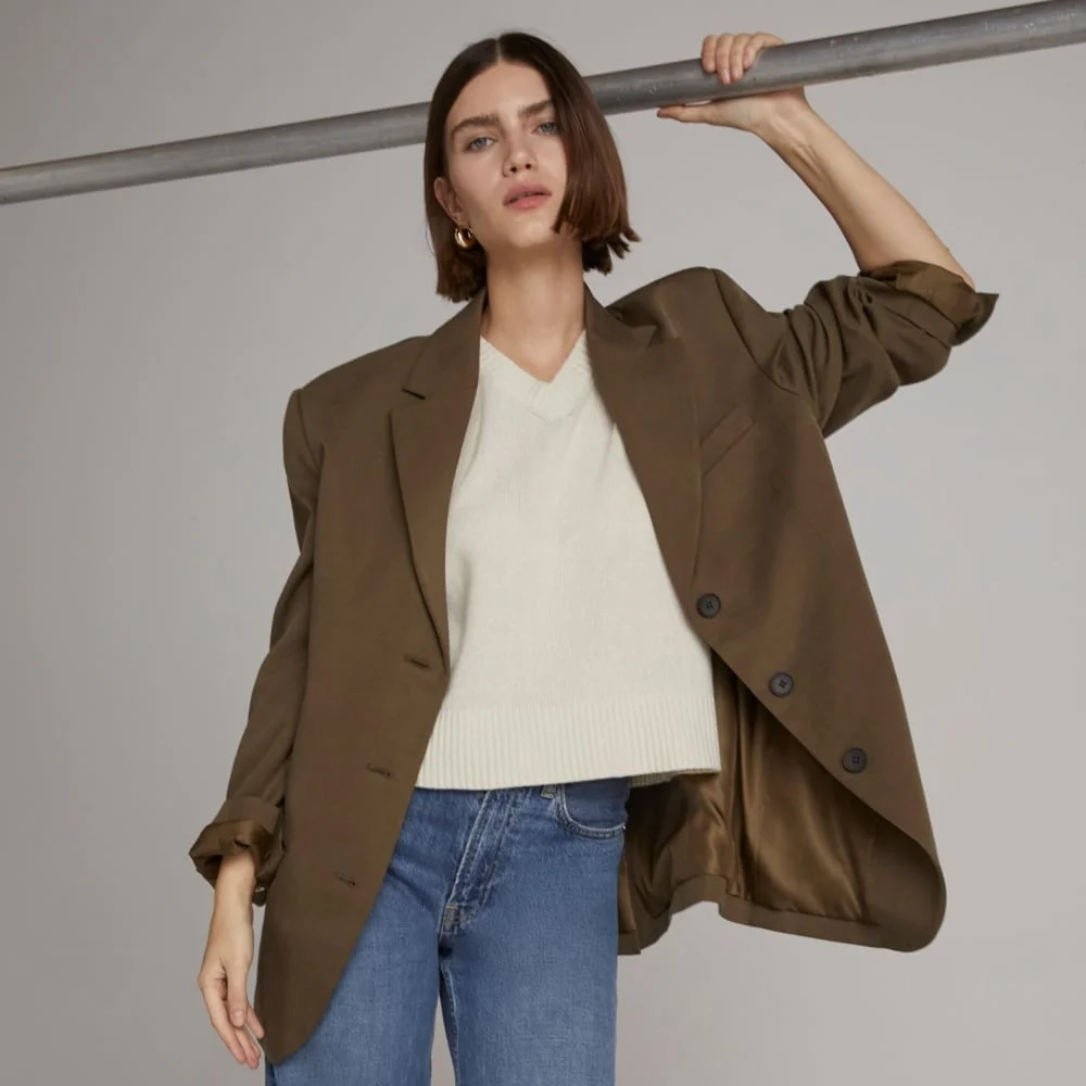 The Cashmere Vest | Bone (3)