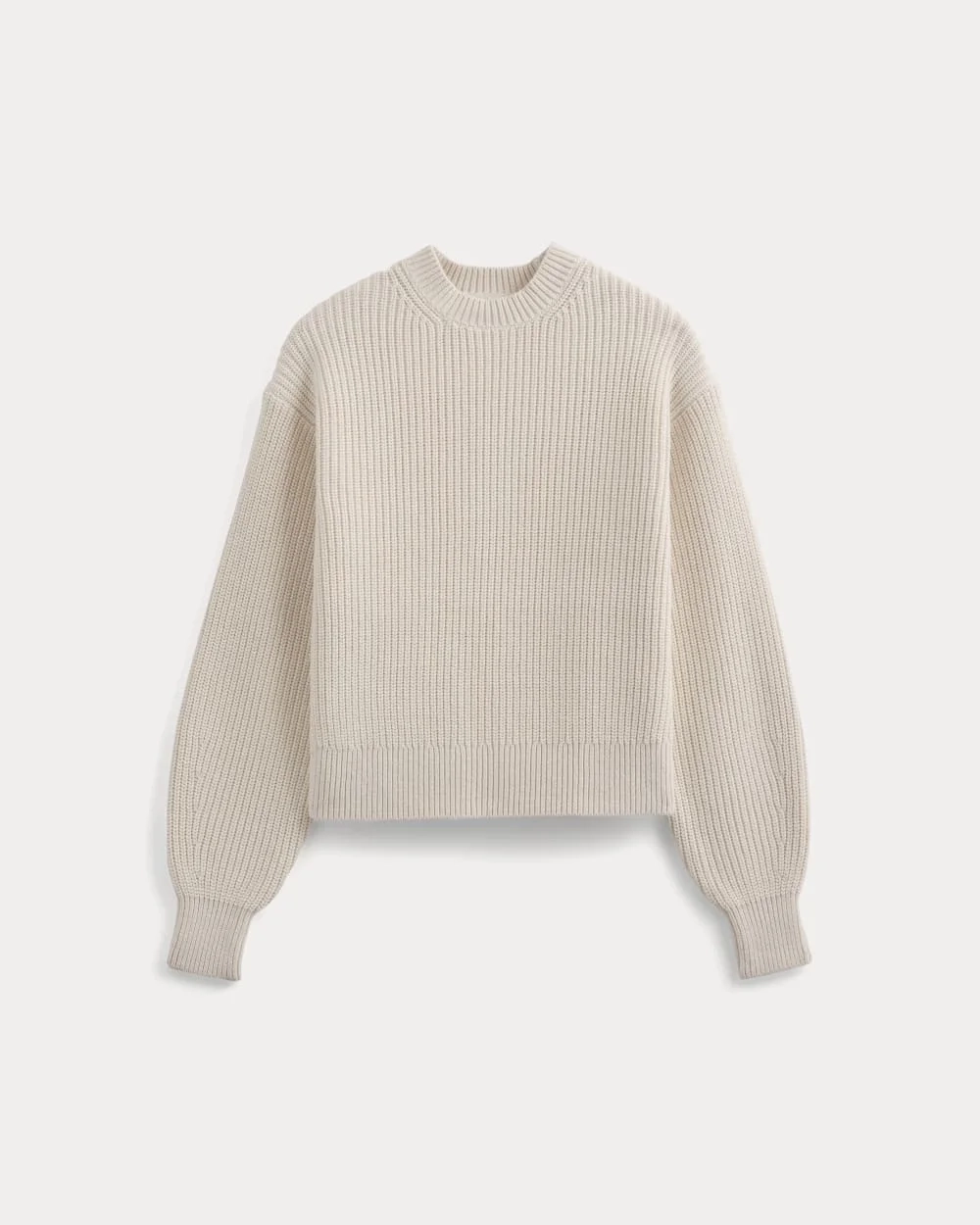 Cropped Ribbed Crew in Everyday Cotton | Canvas (4)