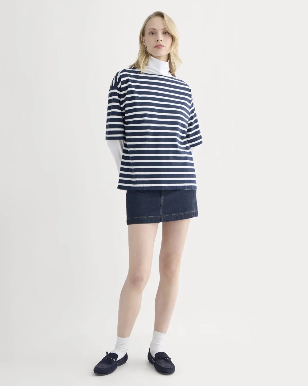 Mariner Tee | Navy / Bone (5)