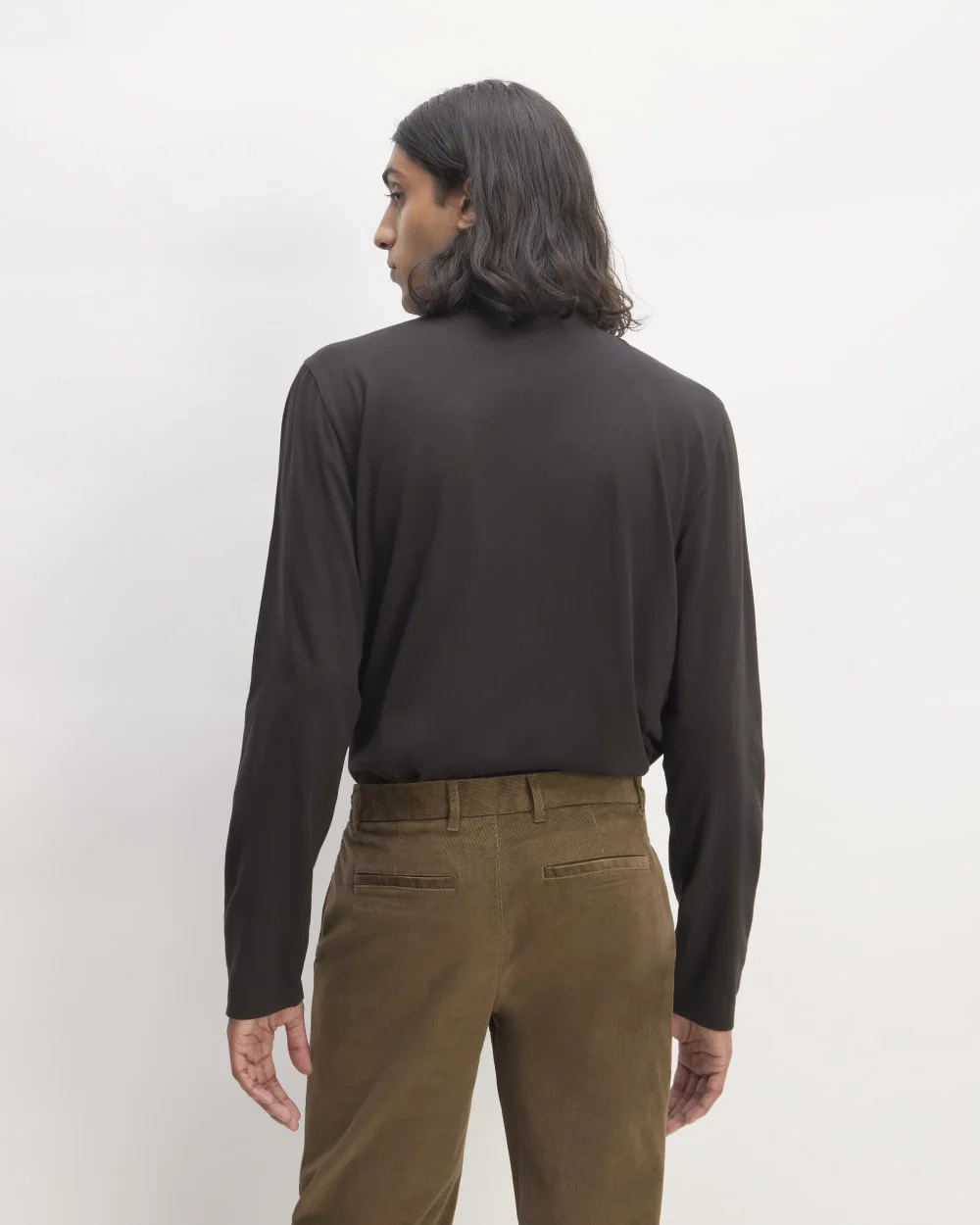 The Organic Cotton Long-Sleeve Turtleneck | Black (5)