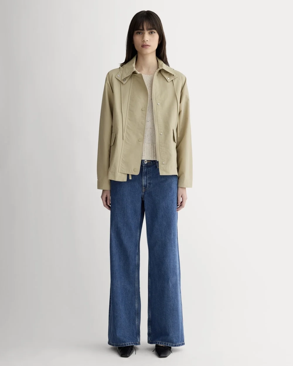 The Short Anorak | Trench Coat Khaki (5)