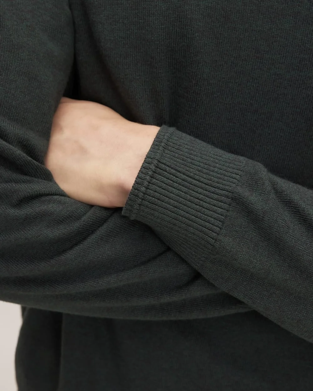 The No-Sweat Sweater | Uniform | Scarab / Black Twist (5)