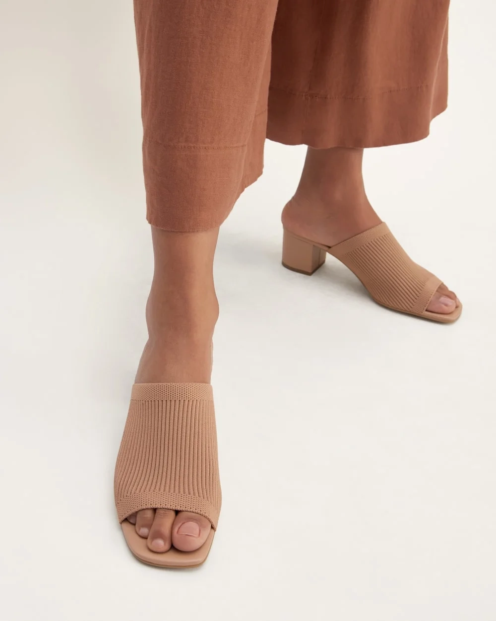The Glove Mule in ReKnit | Blush Tan (4)