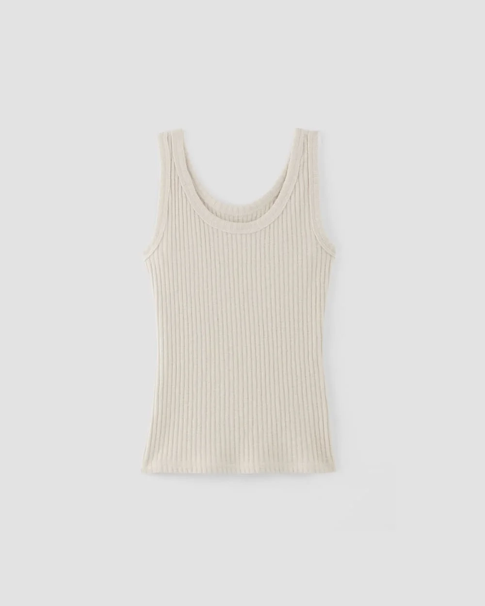 The Cozy Rib Tank | Bone (4)