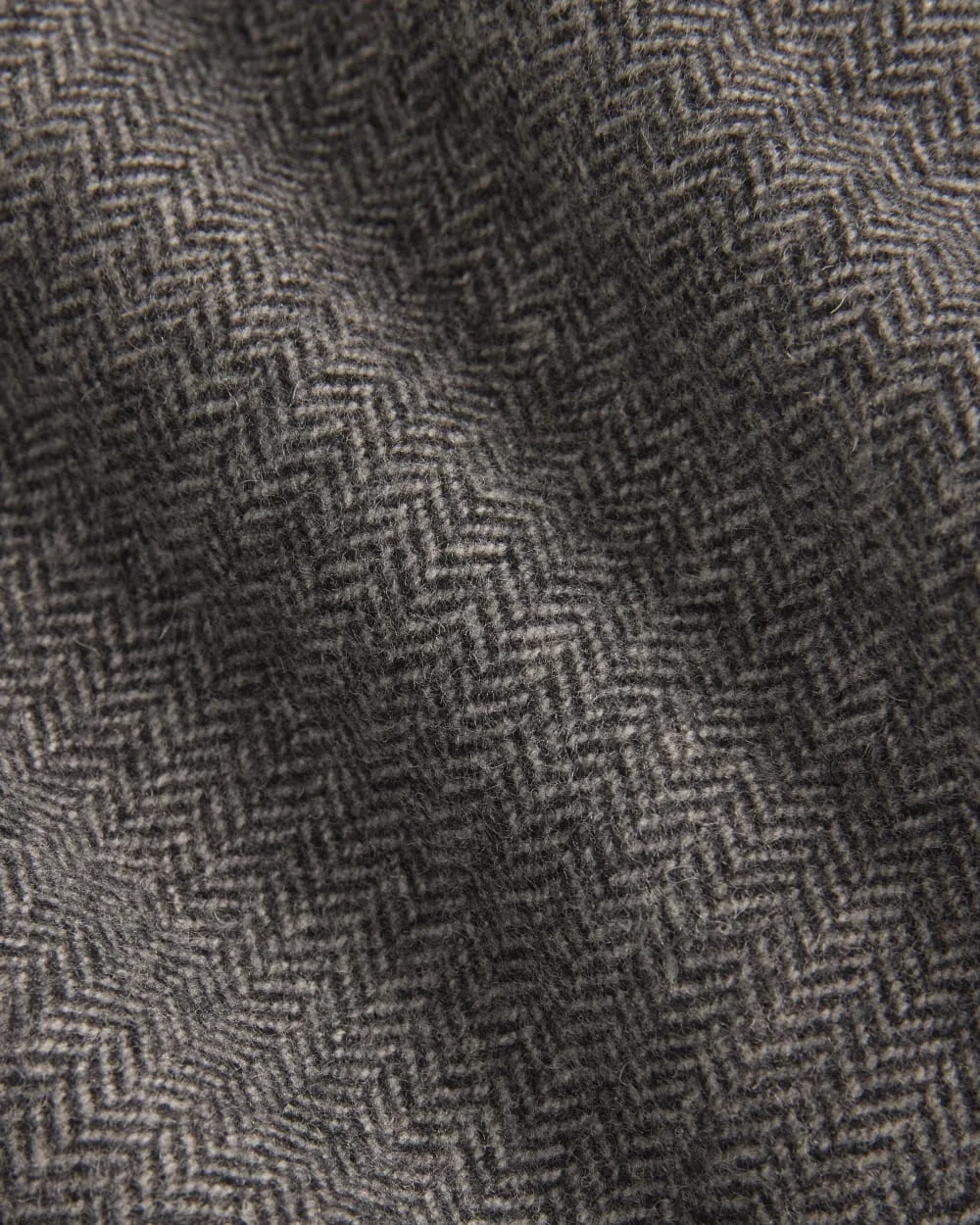 The Oversized Blazer in Wool | Grey Herringbone (5)