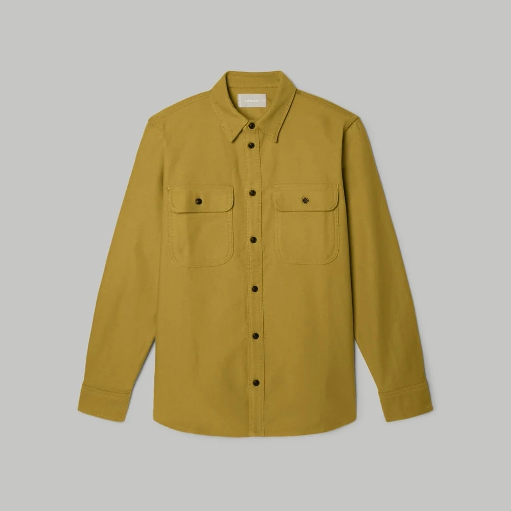 The Heavyweight Overshirt | Uniform | Golden Palm (5)