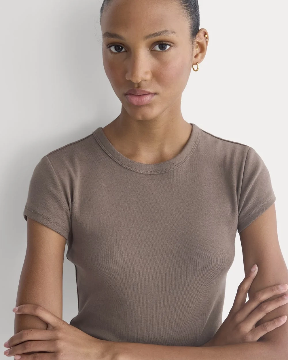 RetroSoft Cotton Crew | Deep Taupe (5)