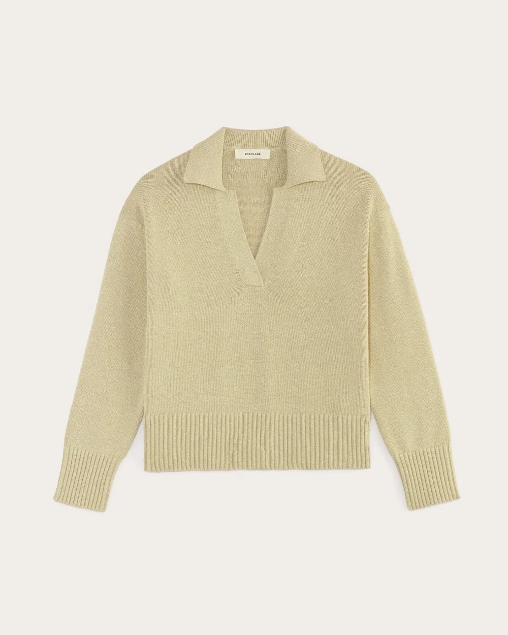 The Boxy Polo in Everyday Cotton | Mojave Desert / Natural (4)