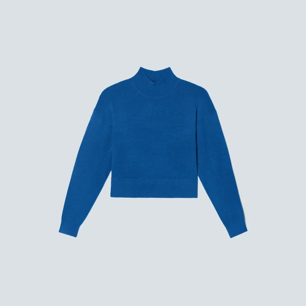 The Luxe Merino Turtleneck | Lapis Blue (4)