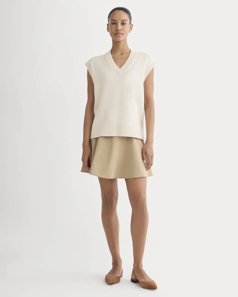The Boxy Vest in Everyday Cotton | Canvas (6)