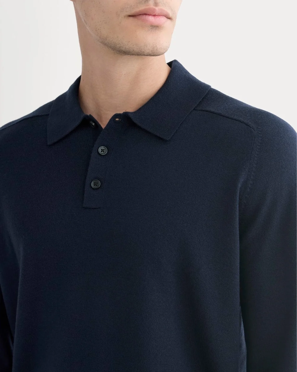 Ultrasoft Polo Sweater |  Navy (4)