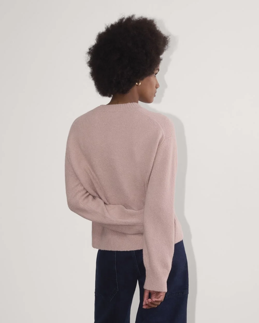 The Cocoon Crew in Plush Cotton | Dusty Rose (4)