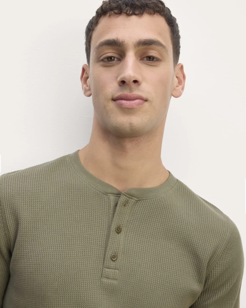 The Waffle Long-Sleeve Henley | Kalamata (3)