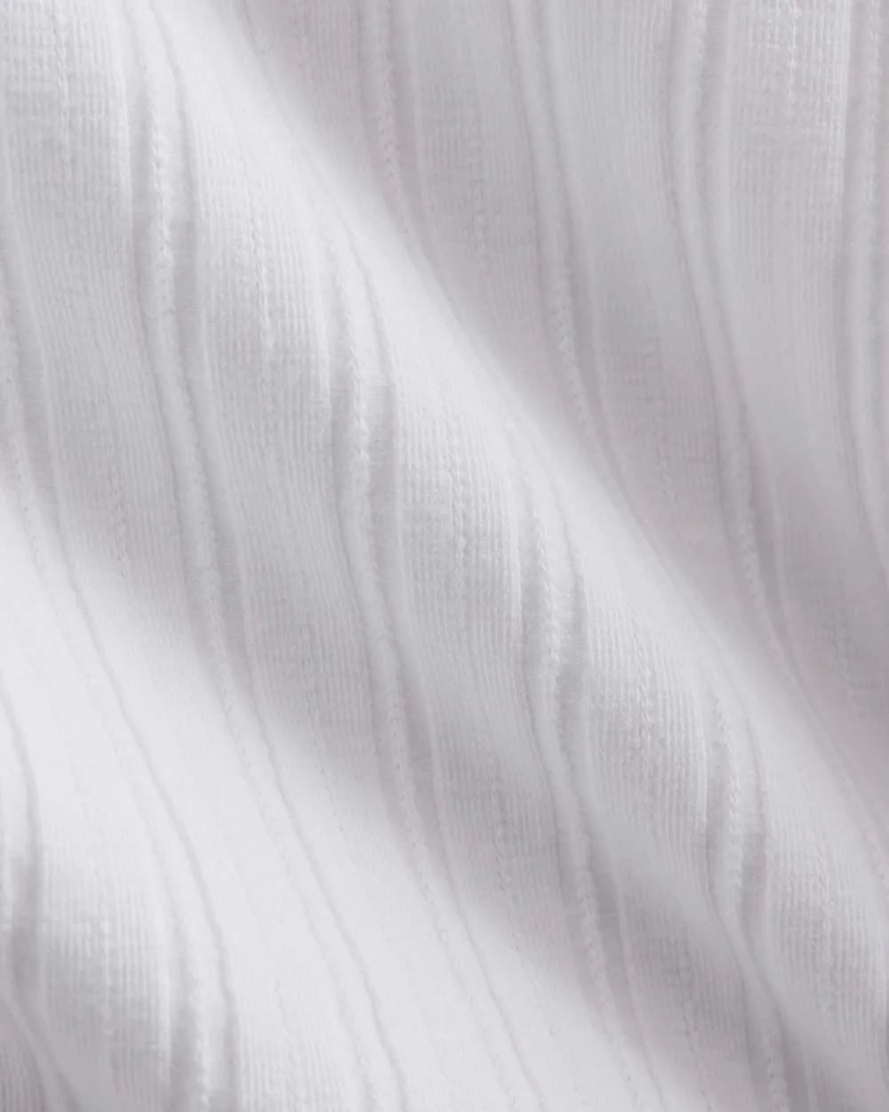 Cropped Crew in Pointelle | White (2)