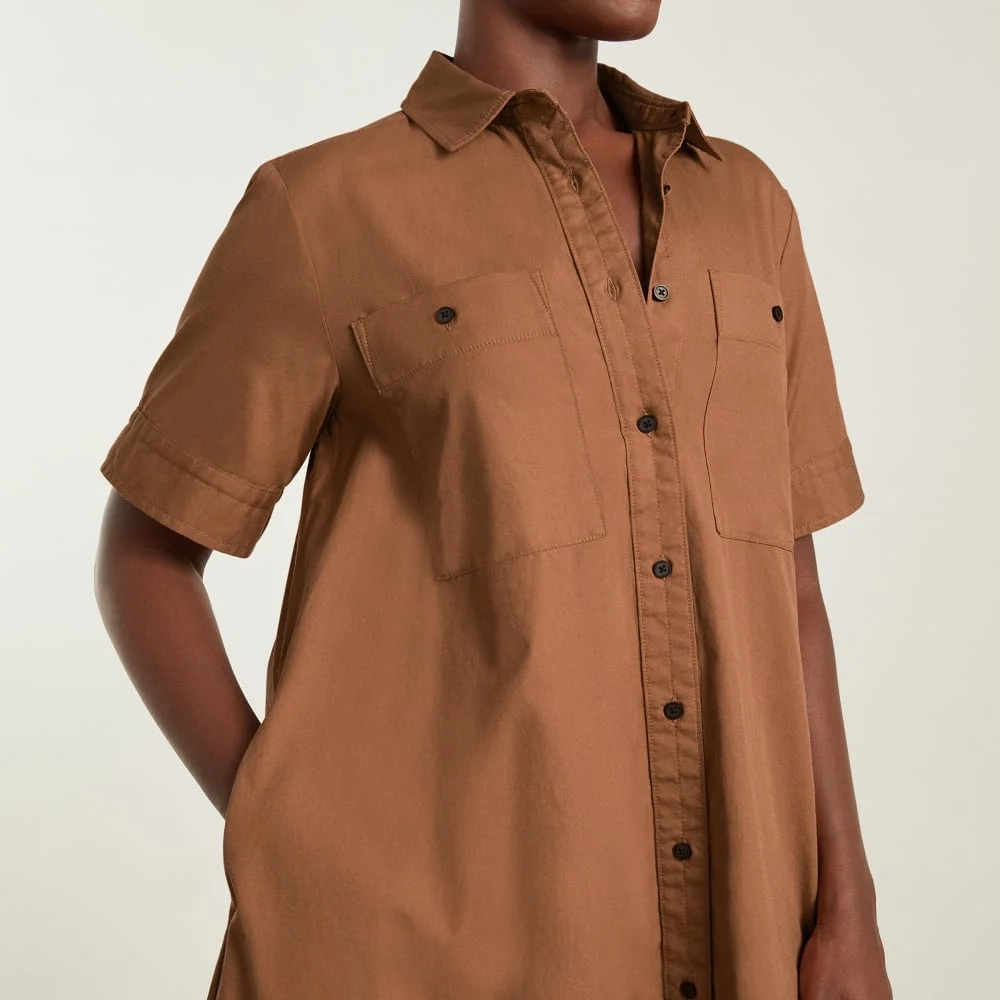 The Daytripper Dress | Tawny Brown (5)