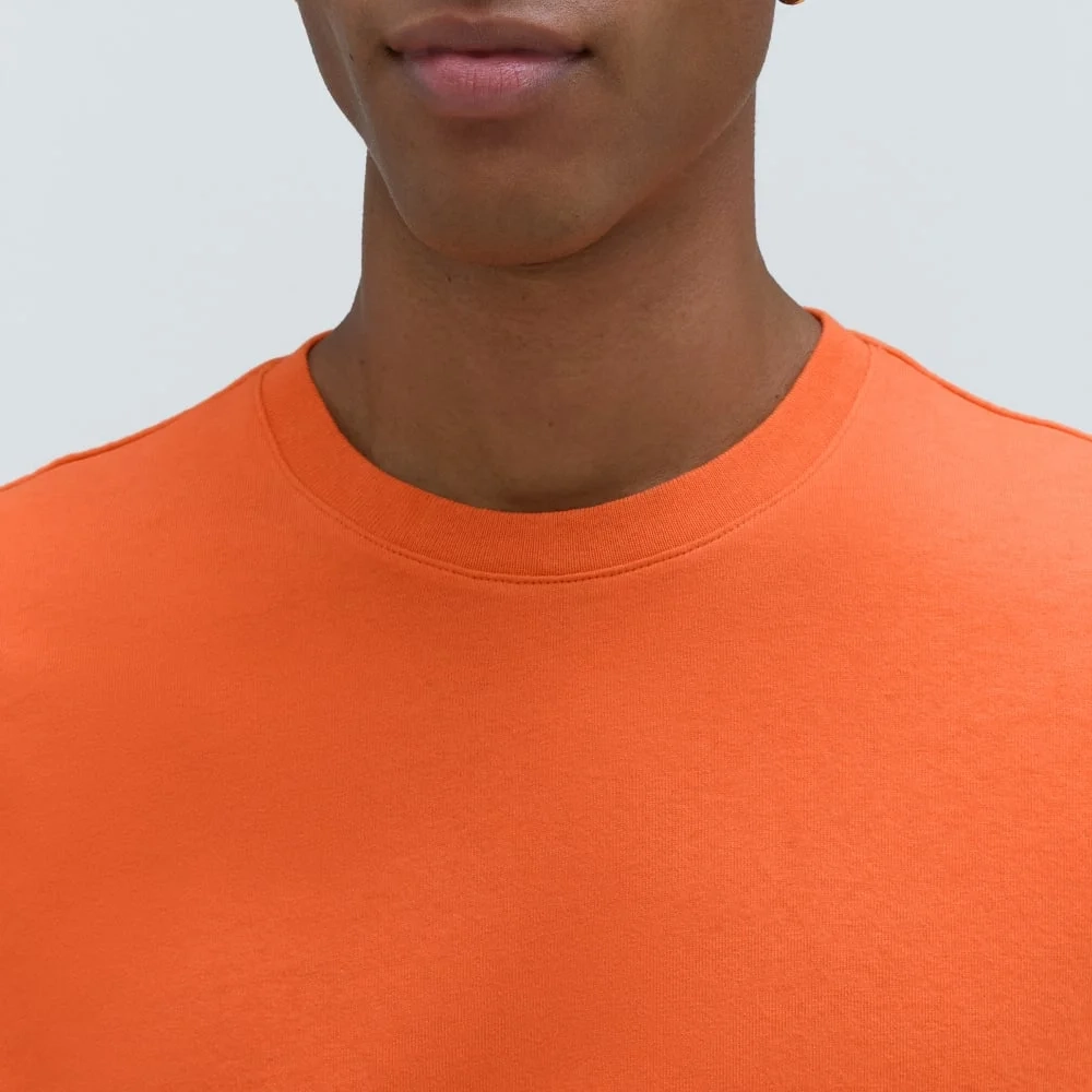 The Premium-Weight Crew | Uniform | Safety Orange (5)