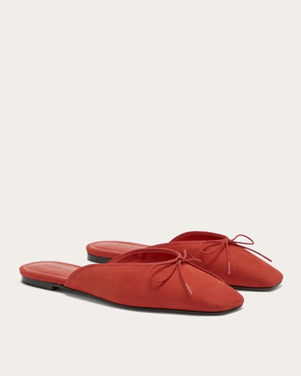 The Ballet Mule | Classic Red Suede (6)