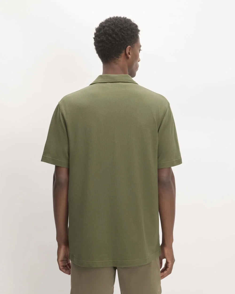 The Pique Short-Sleeve Shirt | Kalamata (5)