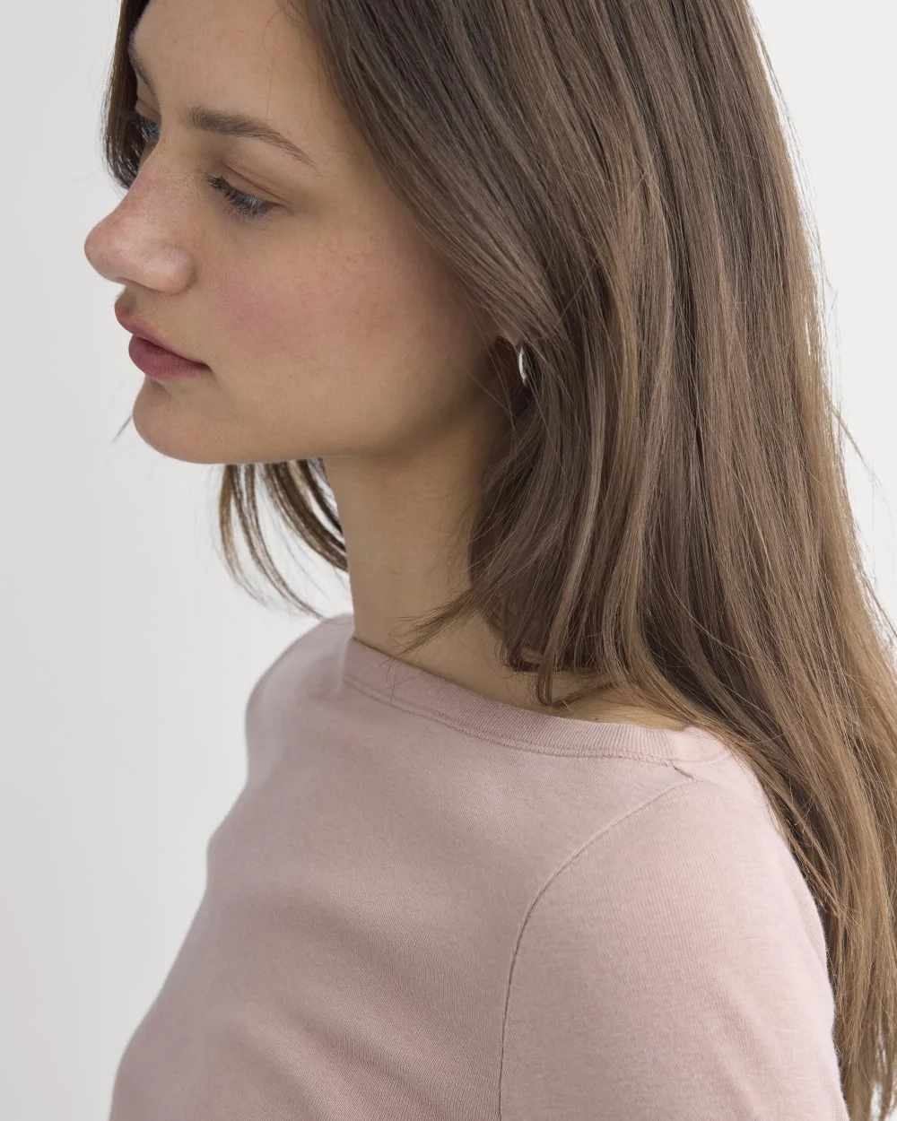 Tissue Boatneck Top | Dusty Rose (5)