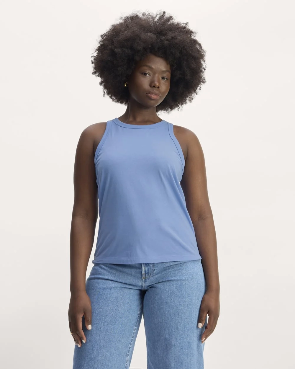 The Tank in Essential Cotton | Blue Opal (3)