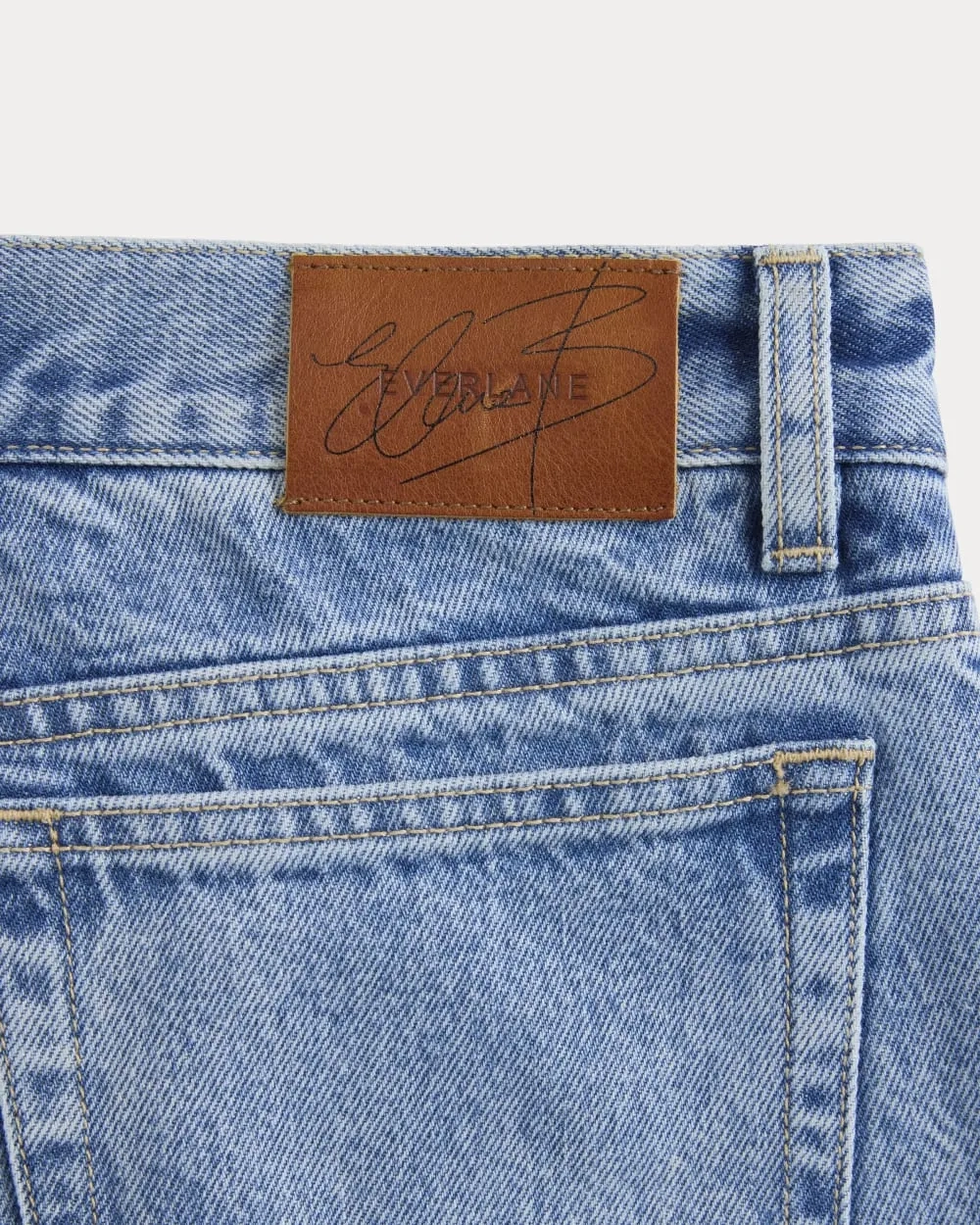 Everlane x Elena Bonvicini Highland Low-Rise Cigarette Jean | Crystal Cove Indig (7)