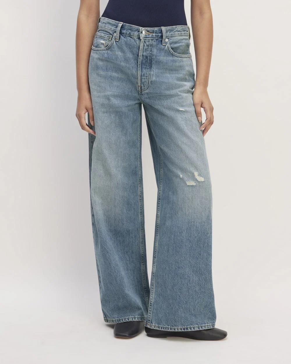 The Super Baggy Jean | Faded Indigo (4)