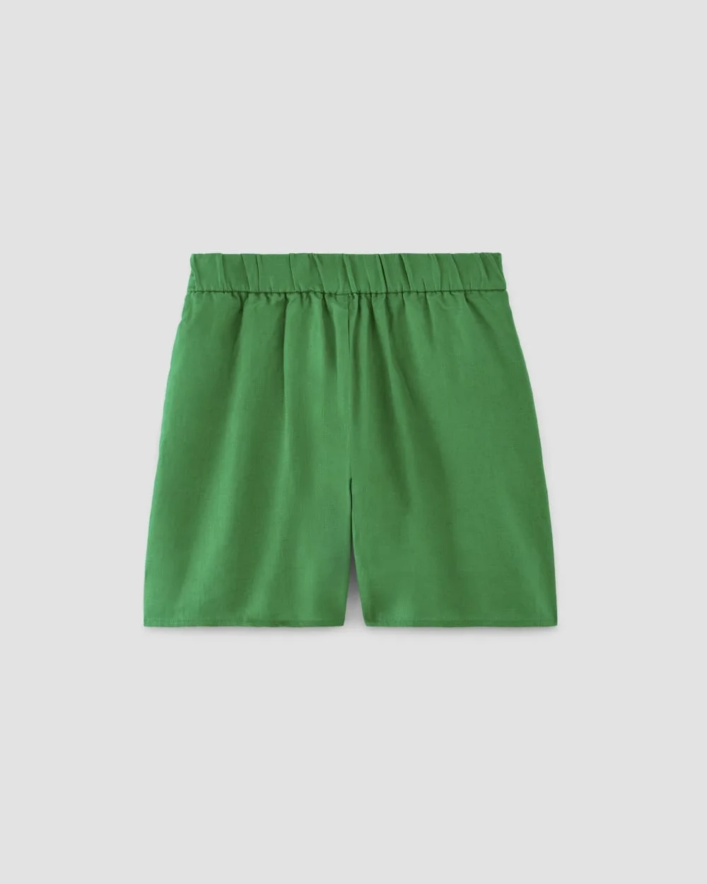 The Linen Easy Short | Grass Green (5)