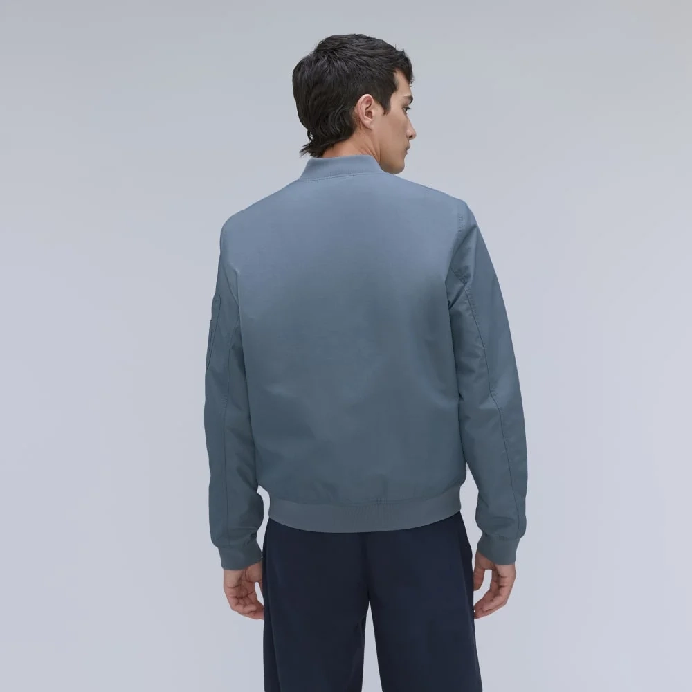 The Bomber Jacket | Uniform | Faded Blue (7)
