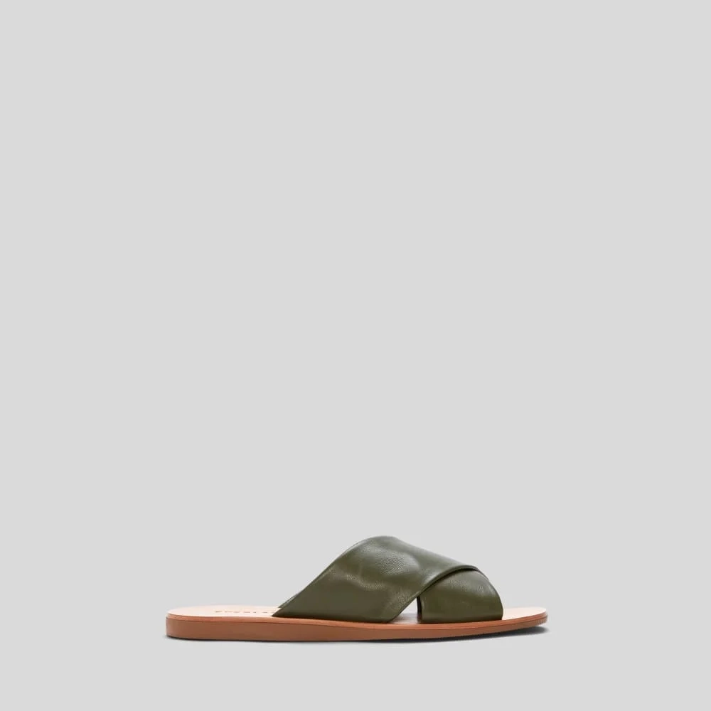 The Day Crossover Sandal |  Olive (7)