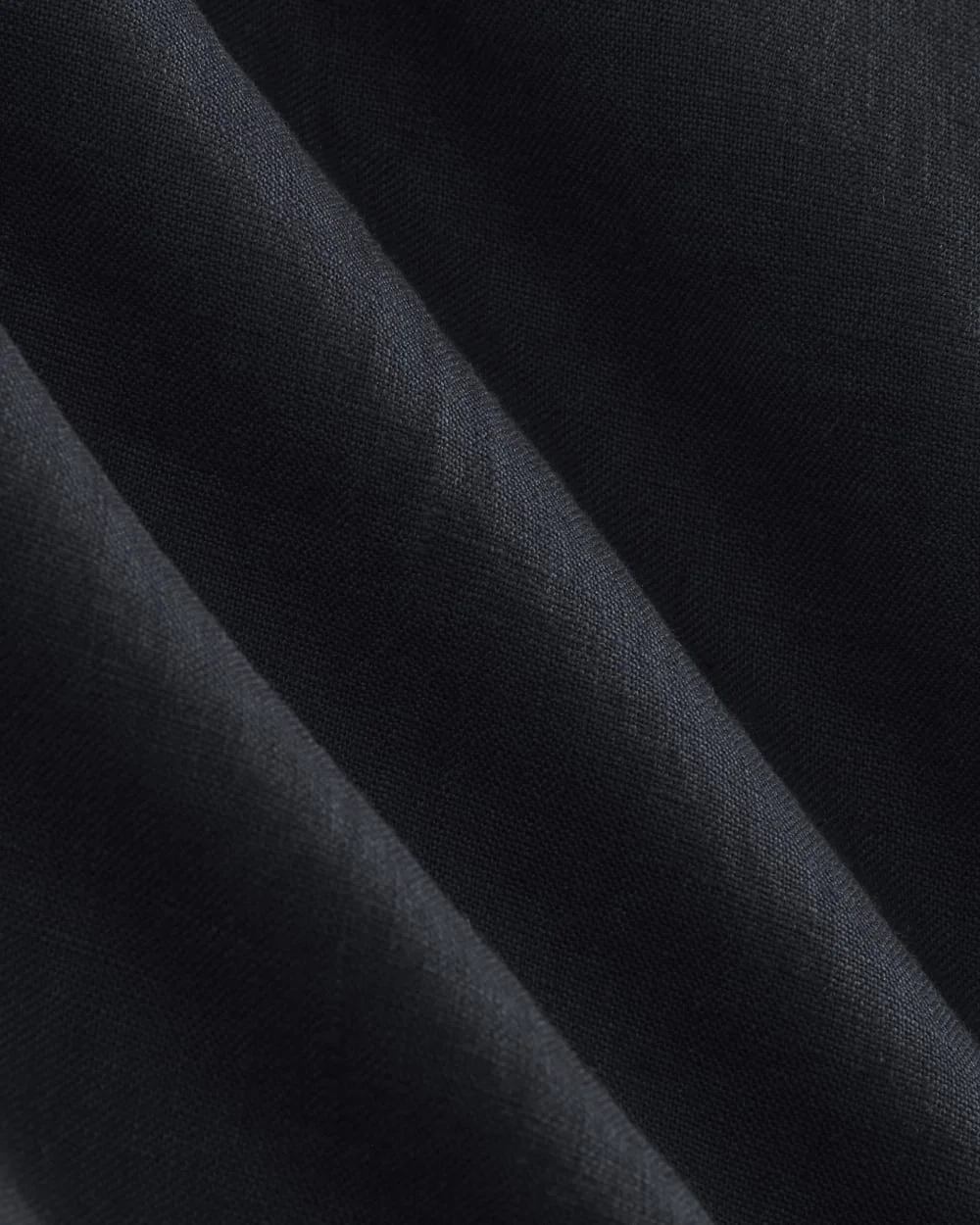 The Linen Pleated Trouser | Navy (5)