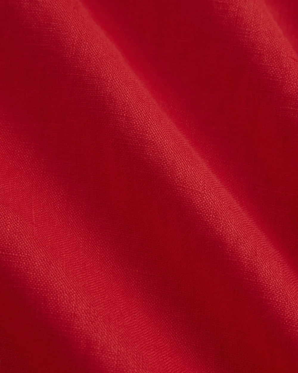 The Boxy Shirt in Linen | Fiery Red (4)