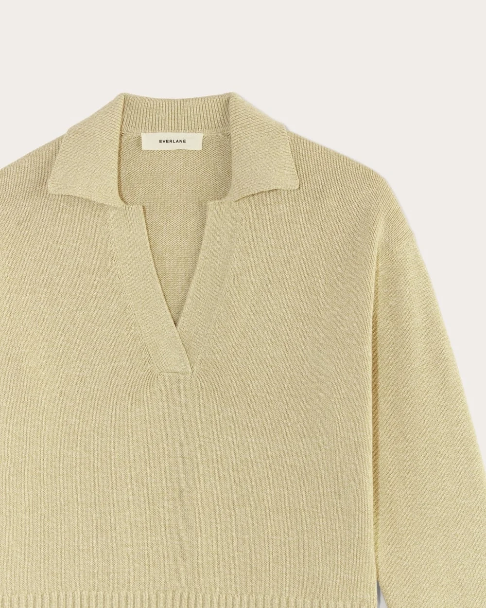 The Boxy Polo in Everyday Cotton | Mojave Desert / Natural (5)