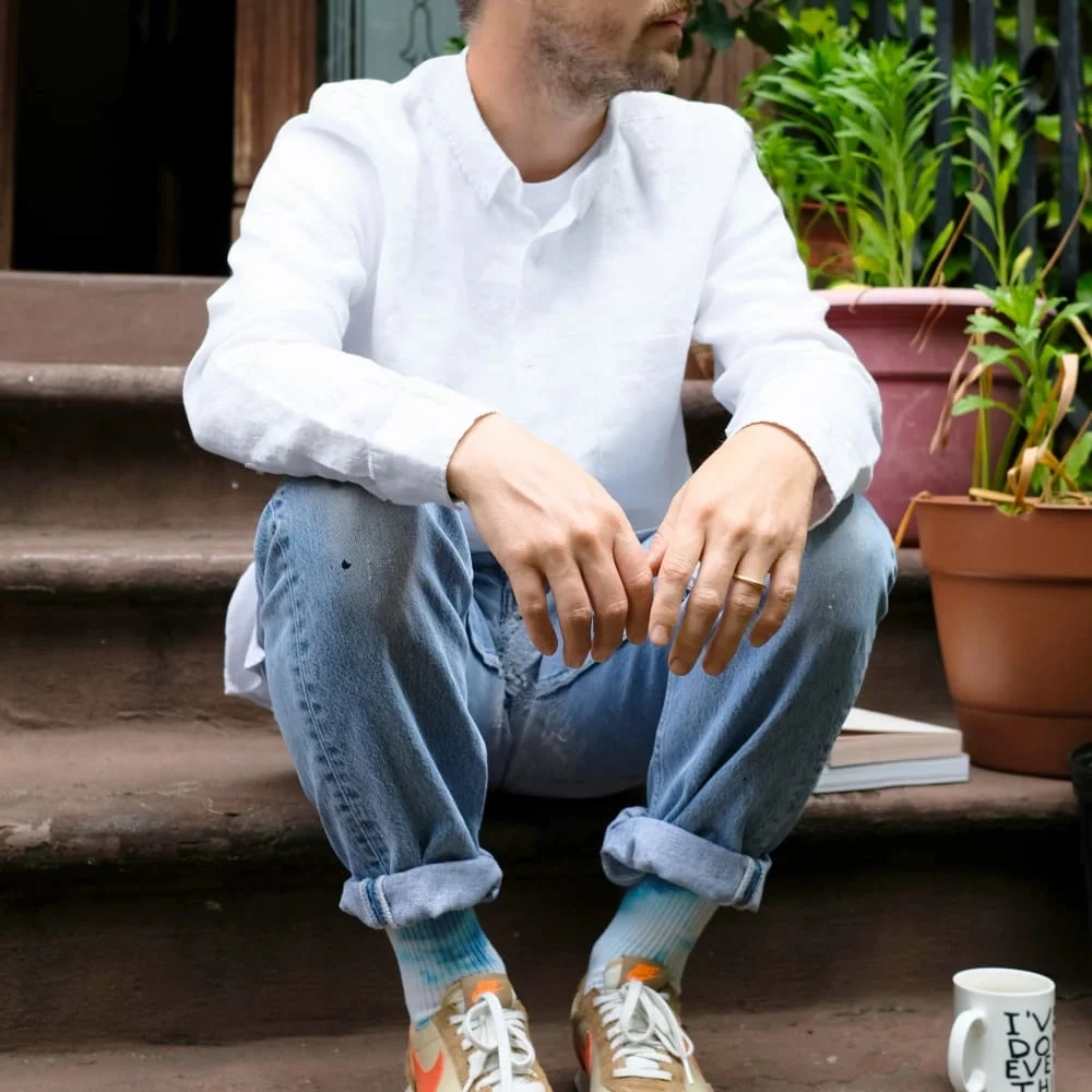The Classic Shirt in Linen | White (5)