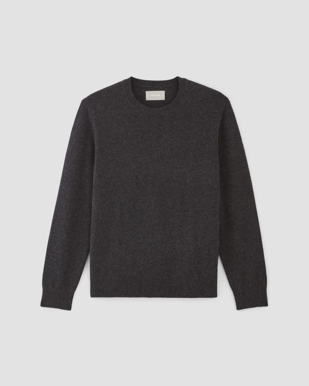 The Premium Merino Crew Neck Sweater | Charcoal (4)