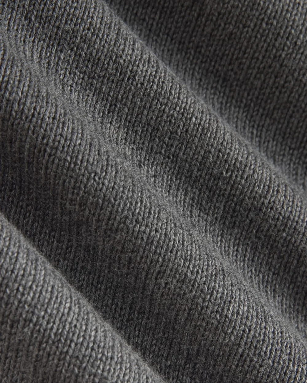 The Boxy Sweater in Everyday Cotton | Heathered Charcoal (7)