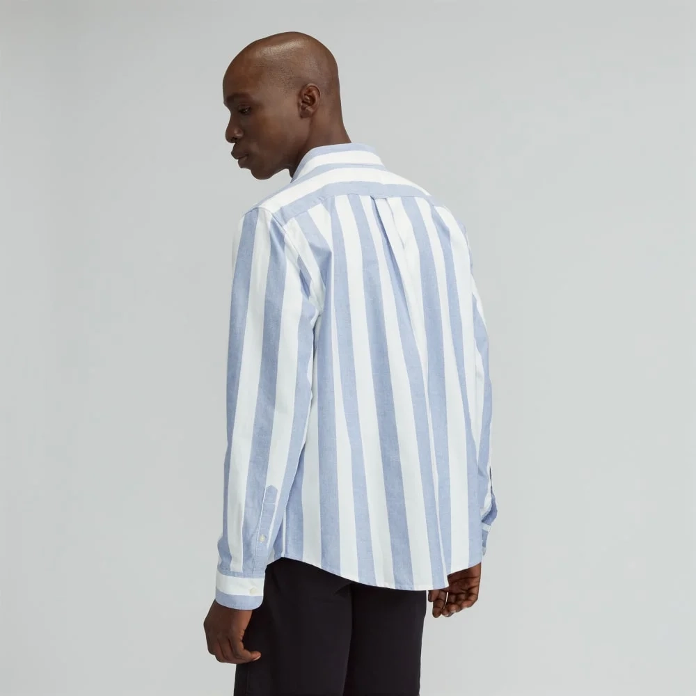 The Classic Oxford Shirt | Mazarine Blue / Bone | Standard (5)