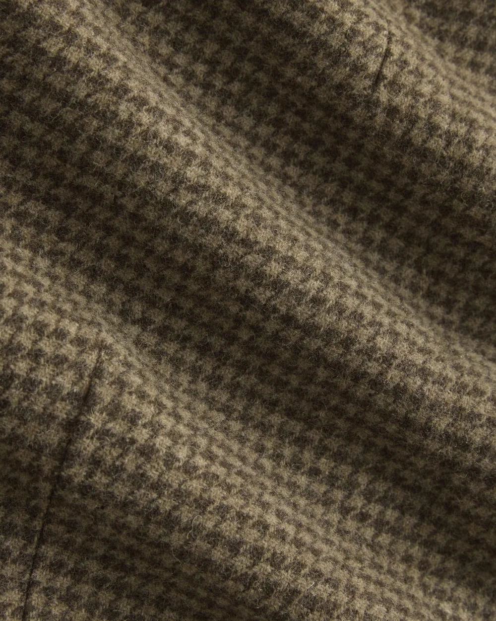 The Oversized Blazer in Wool | Brown Houndstooth (6)