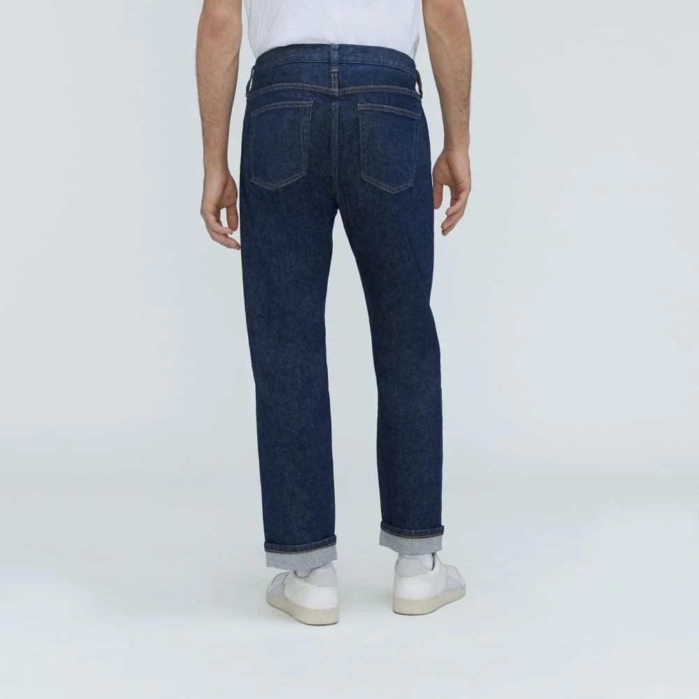 The Selvedge Straight Fit Jean | Indigo Rinse (4)